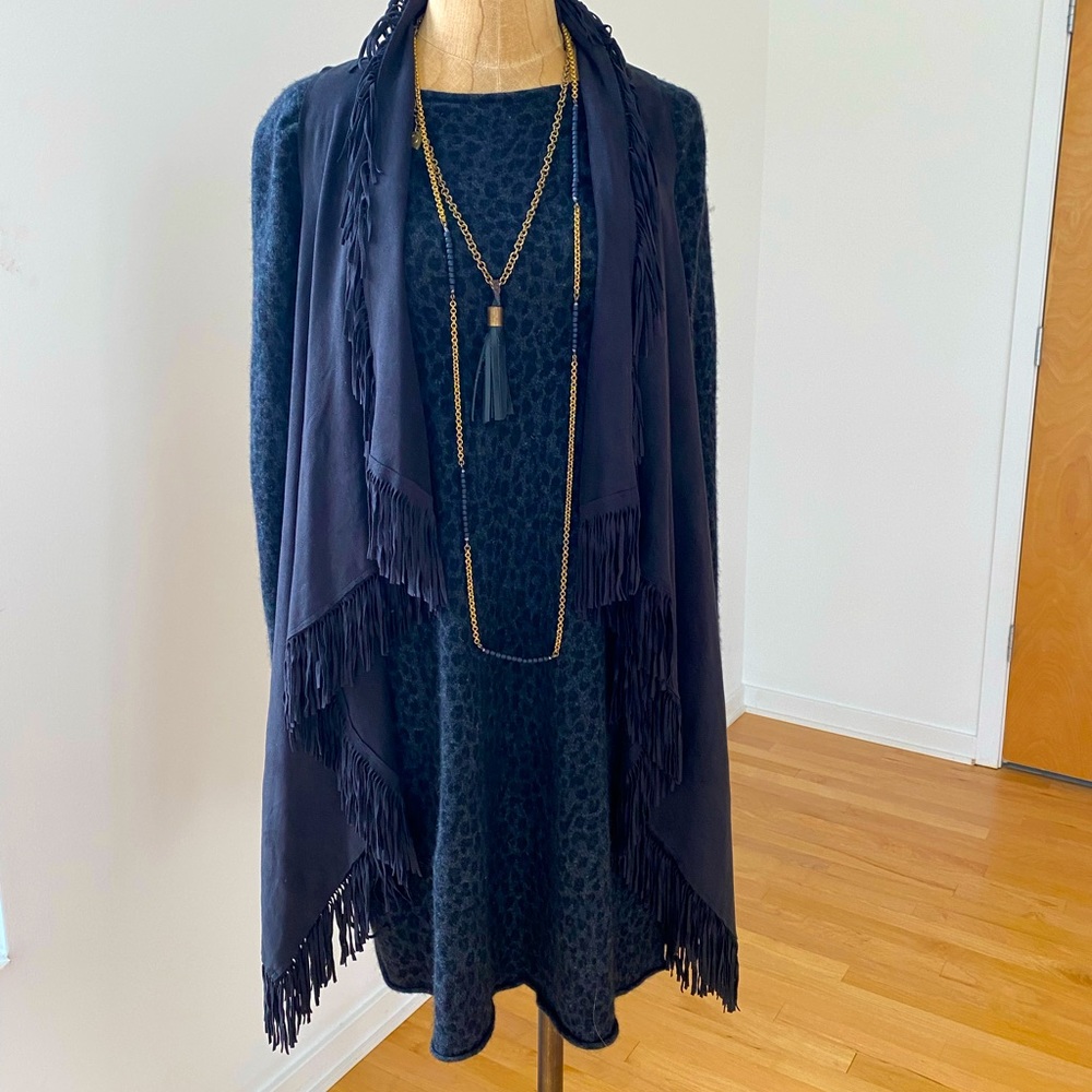 BUNDLE - Autumn Cashmere dress and TCEC fringe vest